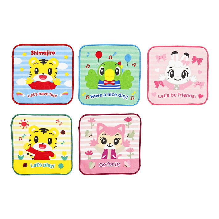 楽天市場】たろちゃんず ミニタオル シュウゴウ [ ハンドタオル タオル