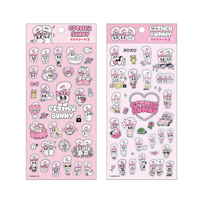 楽天市場】エスターバニー クリアステッカーセット ティーズ