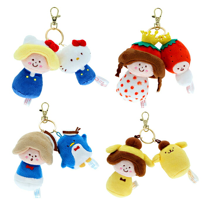 楽天市場】mizutama×サンリオキャラクターズ ぬいぐるみ キーホルダー