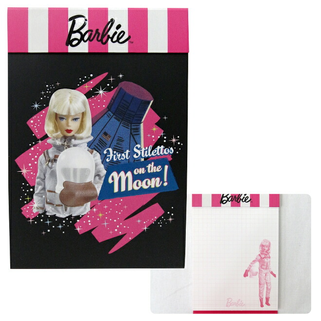 メモ帳　Barbie アメキャラ Barbie バービー ノート メモ帳 - メルカリ