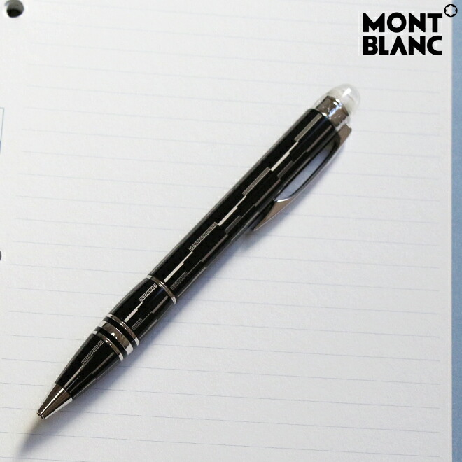 楽天市場 Montblanc モンブラン ボールペン スターウォーカー ブラックミステリー bp Ysd ランドセルと文房具 シブヤ文房具