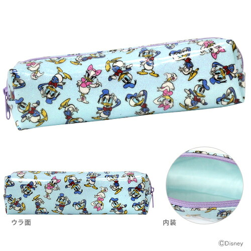 楽天市場 ディズニー ドナルドダック デイジーダック ペンケースs ペンポーチ 筆箱 Dc Mks D D M便 1 1 Disneyzone ランドセルと文房具 シブヤ文房具