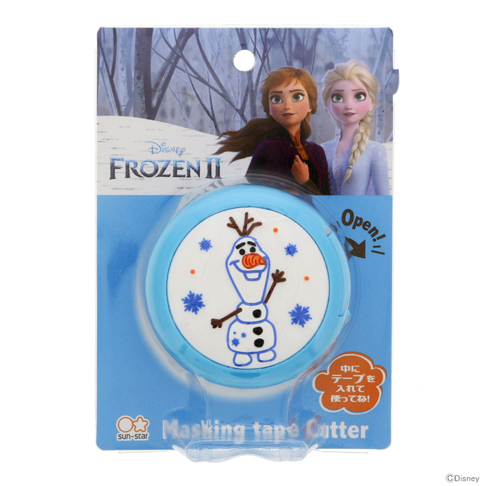 ディズニー アナと雪の女王2 マスキングテープカッター オラフ柄 Disneyzone 本店 ディズニー アナと雪の女王2 マスキングテープカッター オラフ柄 Disneyzone 本店