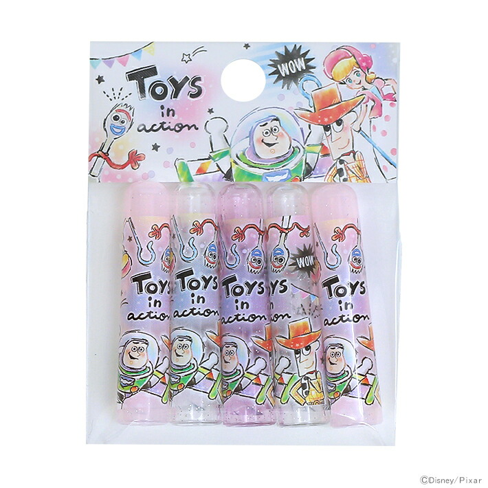 楽天市場 ディズニー トイ ストーリー 鉛筆キャップ 5本組 パステル柄 M便 1 1 Disneyzone ランドセルと文房具 シブヤ文房具