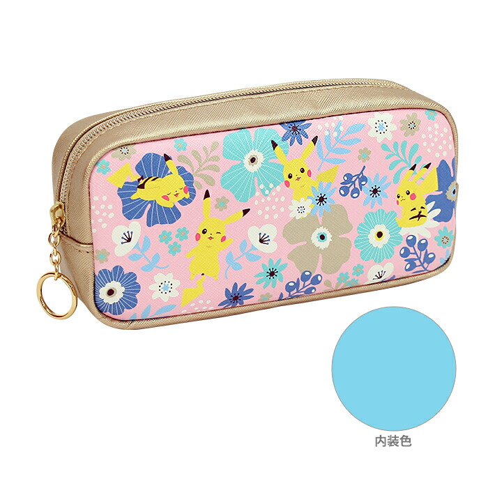 楽天市場 ポケモン ペンケースb 花柄 M便 1 1 ランドセルと文房具 シブヤ文房具