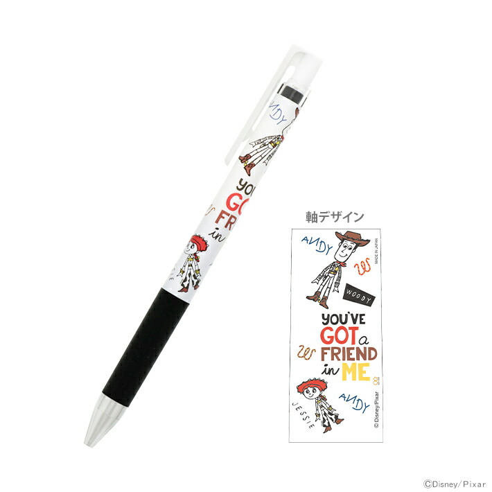 楽天市場 ディズニー トイ ストーリー Juice Up ボールペン 0 4mm 黒 ウッディ ジェシー柄 M便 1 10 Disneyzone ランドセルと文房具 シブヤ文房具