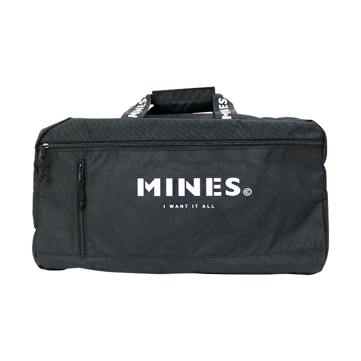 楽天市場 トラベルボストンバッグ 40l Mines柄 ランドセルと文房具 シブヤ文房具