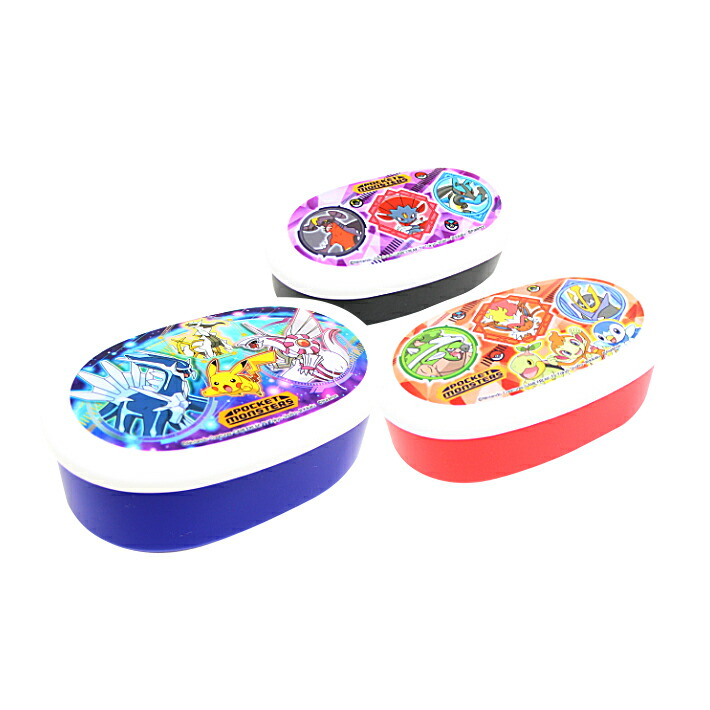 ポケモン 抗菌 シール容器 3Pセット SRS3SAG