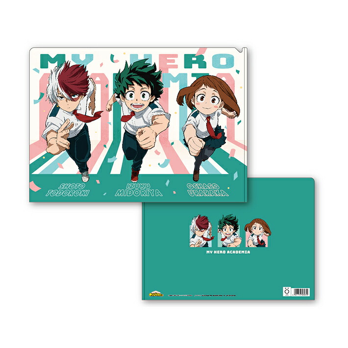 楽天市場】僕のヒーローアカデミア クリアファイル A 緑谷出久・爆豪