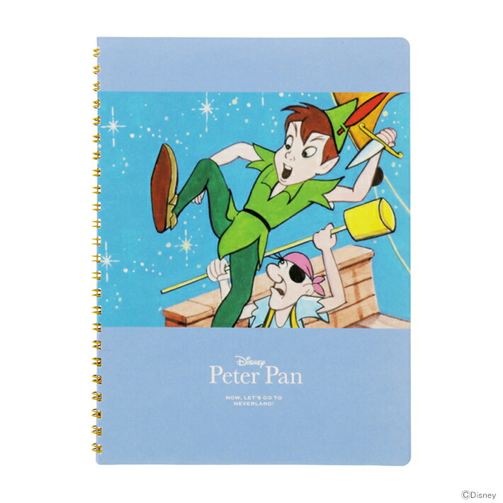 楽天市場】ディズニー ピーターパン メモ B7 レトロアート