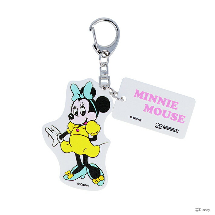 楽天市場】ディズニー 3連アクリルキーホルダー レトロ ダンス柄