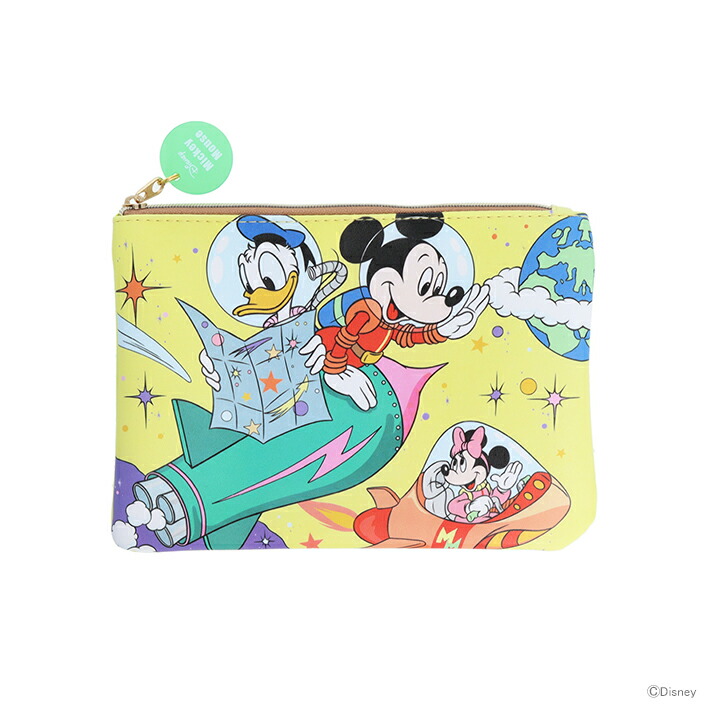 楽天市場】ディズニー ミッキーマウス サガラ刺繍ポーチ DC EC
