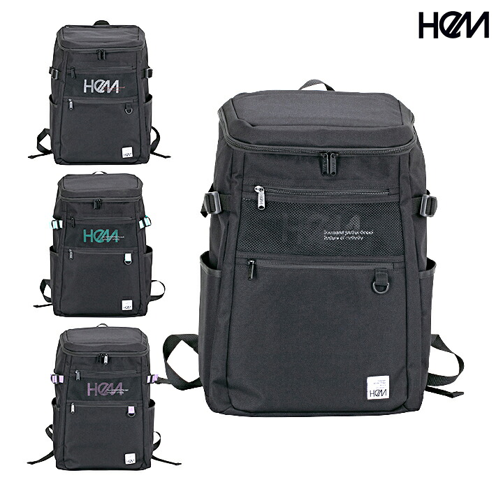 ヘム　レイ　ボックス型リュック　30L　39-711｜ランドセルと文房具 シブヤ文房具 7,315円