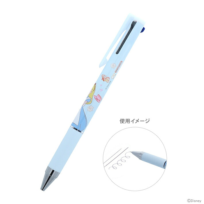 アリス　アクションボールペン　ディズニー CRUX ディズニー ふしぎの国のアリス ジェットストリーム 4＆1