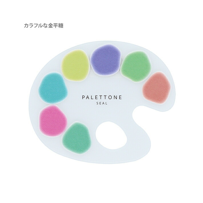 Sun-Star PALETTONE Stickers - Colourful Star Candy