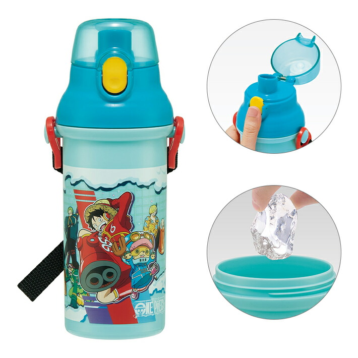 ワンピース水筒 楽天市場】特価SK【ONE PIECE 直飲み ワンタッチボトル 480ml】日本製