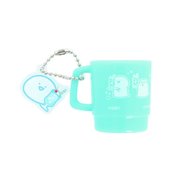 楽天市場】お文具といっしょ ミニマグカップキーホルダー ピンク