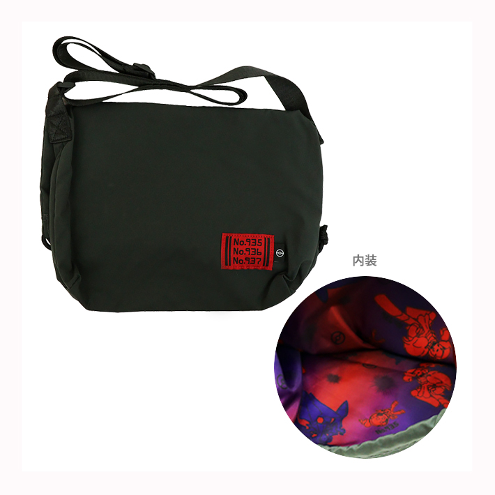 ポケモン×YAKPAK　ショルダーバッグ　コイキング Pokemon YAKPAK×ポケモン スクエアショルダーバッグ コイキング