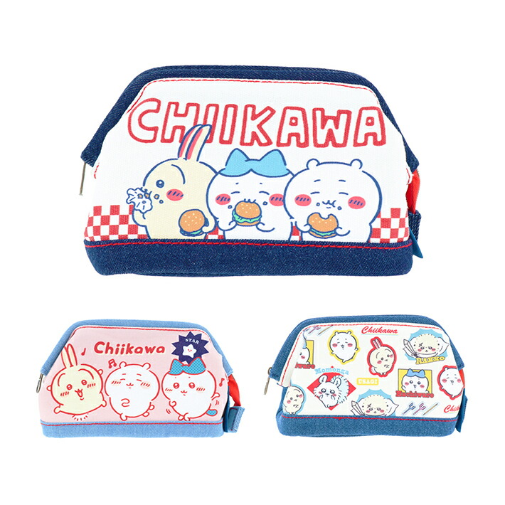 ゆきそら様☆コヤンイサムチョン☆大きめころりんポーチ デニムハート