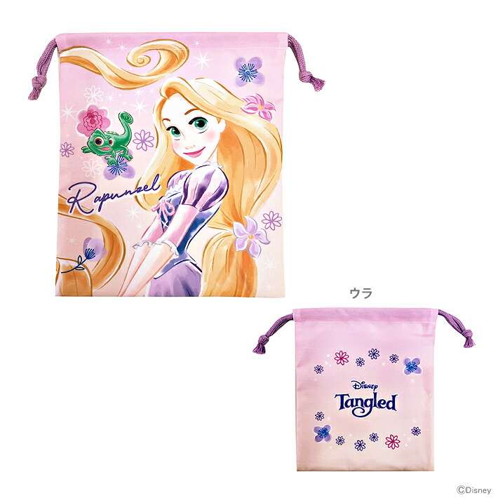 楽天市場】ディズニープリンセス 塔の上のラプンツェル 巾着 大
