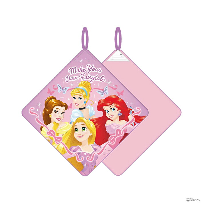 楽天市場】ディズニープリンセス ループタオル マジックフラワー柄 [No