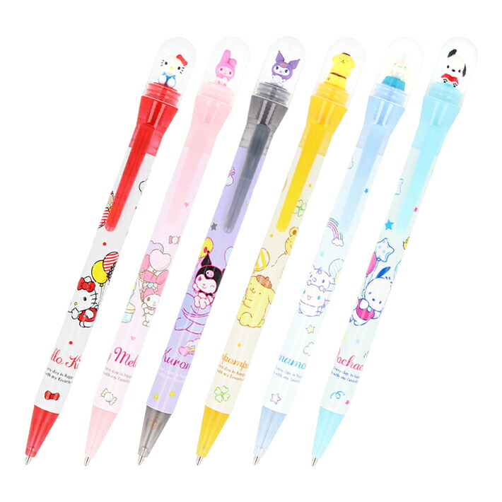 楽天市場】サンリオキャラクターズ ボールペン 0.7mm 4柄 [M便 1/10