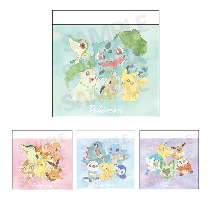 楽天市場】ポケモン ミニメモセット E イーブイ進化形柄 4901772414148