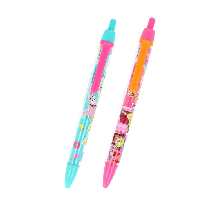 スポンジ・ボブ★パトリック2種 Amazon | スポンジボブ パトリック ボールペン 2本セット 黒
