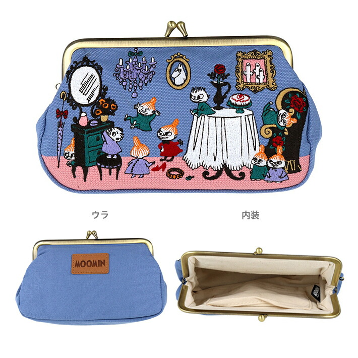楽天市場】畳刺繍ペンポーチ がま口 NLC ムーミン 仲間 4901770853444