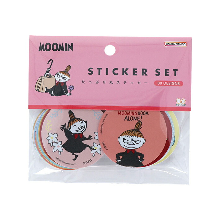 Sun-Star x Moomin Sticker Set - Little My