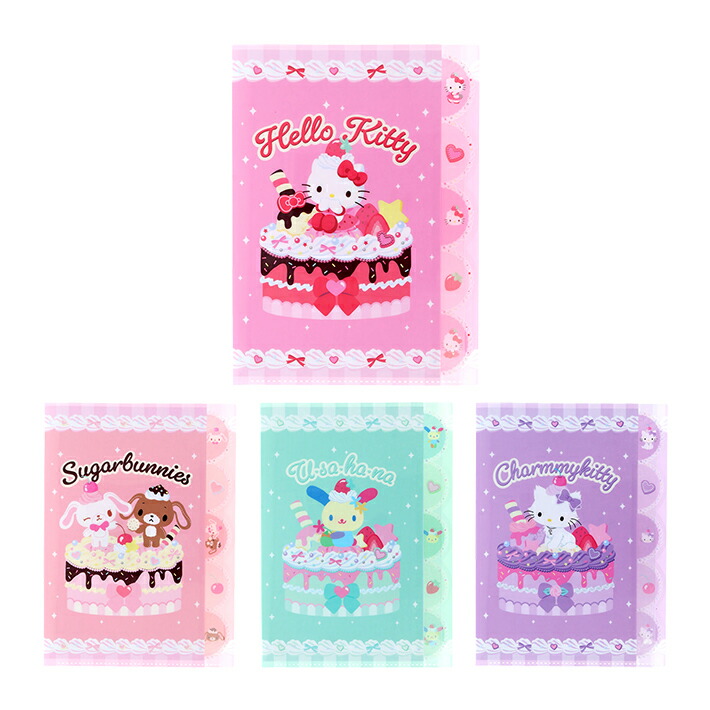 楽天市場】サンリオキャラクターズ クリアファイル A5W 2柄 [M便 1/16