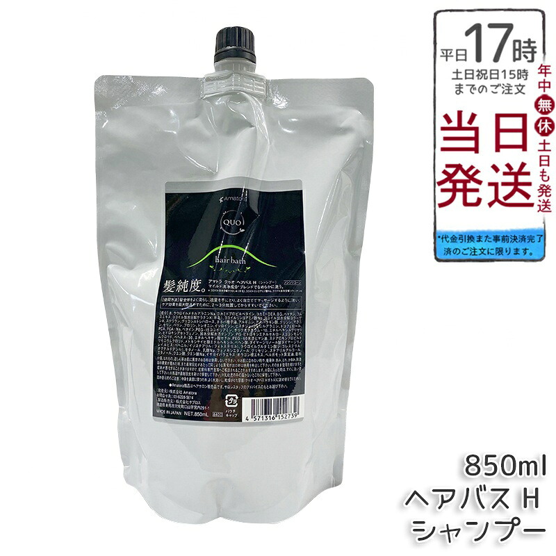 御手伝いさん虎 クゥオ 髪の毛2階建てバス H シャンプー レフィル 850ml ノンケイ素樹脂 頭皮世話をする エイジングケア 不都合取りつくろう 詰め替え用 フルボ酸練りあわせる ヘマチン練りあわせる 髪のハリとツヤ 気が大きいな泡で赤ちょうちん特性 染髪後世話をする 頭皮周囲の状況を整える 生り木園ベルガモットの芳ばしさ 日毎夜毎の髪の毛世話をするに