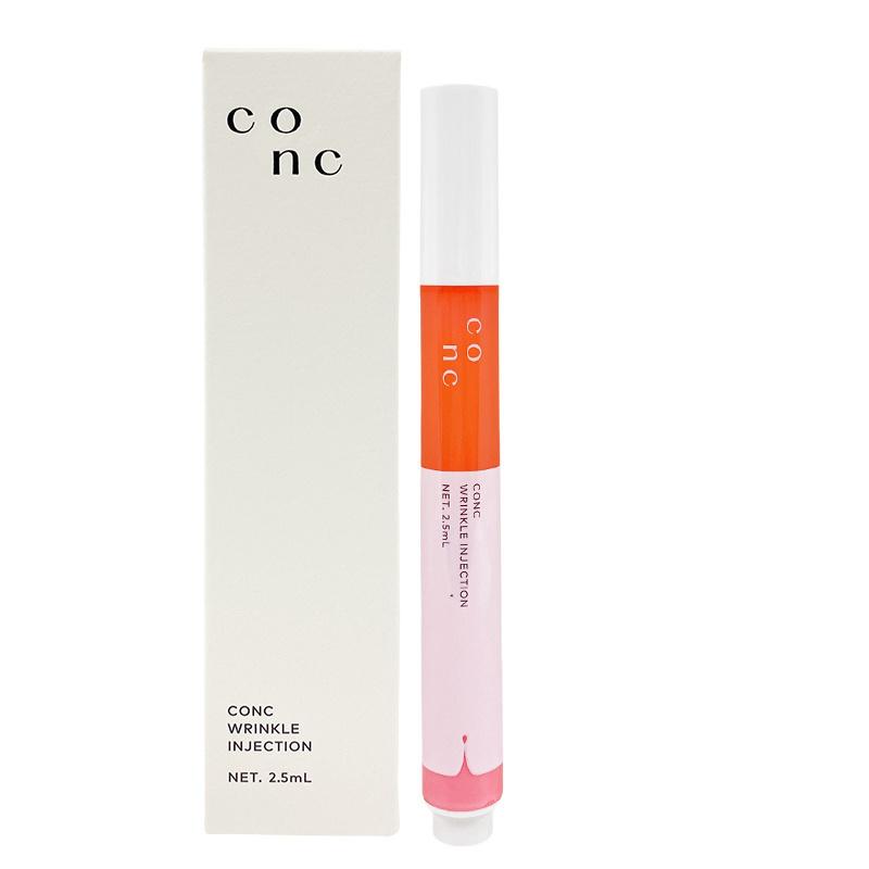 コンク CONC リンクルインジェクション 2.5mL 針美容液 部分用 シワ 目元 口元 眉間 レチノール ヒアルロン酸 セラメント ユーグレナ 卵殻膜エキス ハリ 弾力 乾燥小じわ 化粧品 ポイントUP メール便無料