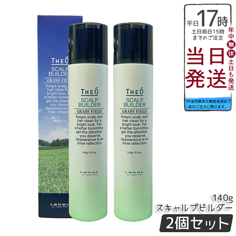 【2個セット】ルベル Lebel THEO ジオ スキャルプビルダー 育毛剤 医薬部外品 140g【送料無料】