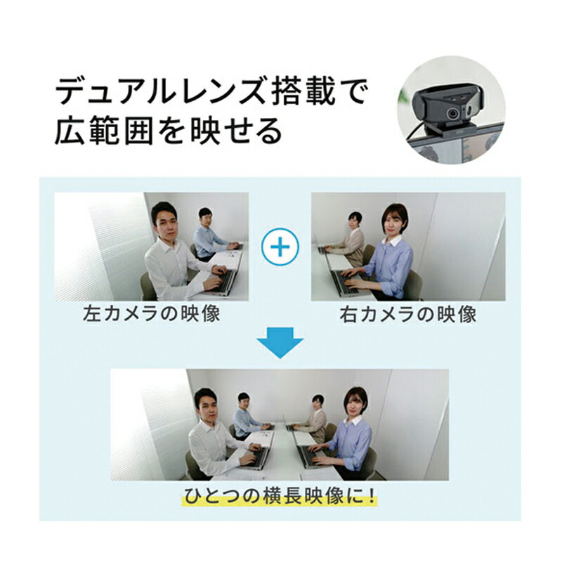 サンワサプライ/会議用カメラ(CMS-V60BK)SANWA SUPPLY アクセサリー