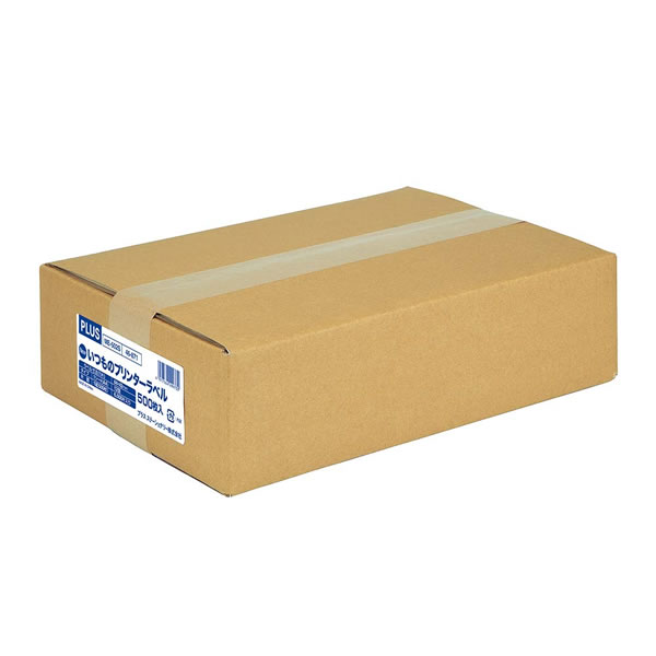 【A4】プラス／いつものラベル 宛名・タイトル用 2×6片付 角丸 (ME-502S・48-871) 500シート入 PLUS 用途に応じて自由にカットができる便利なラベルです。