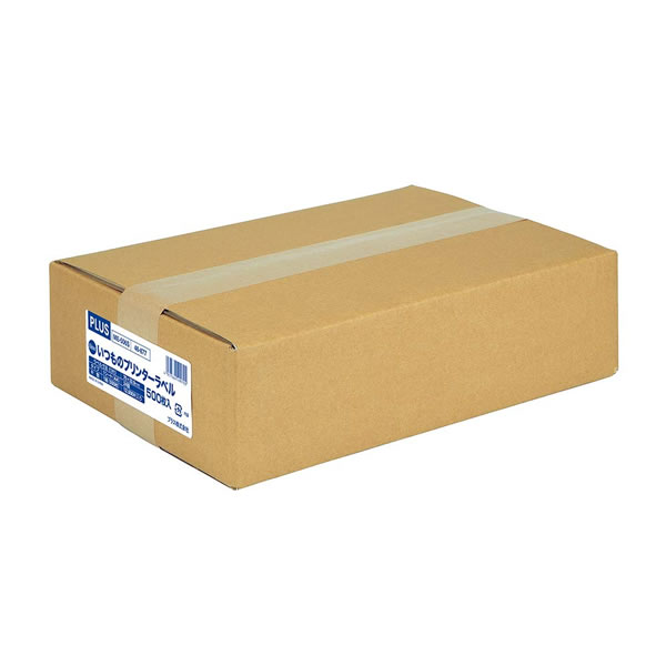 【A4】プラス／いつものラベル 宛名・タイトル用 3&times;8片付 余白付 (ME-506S・48-877) 500シート入 PLUS 用途に応じて自由にカットができる便利なラベルです。｜ぶんぐる 15,381円