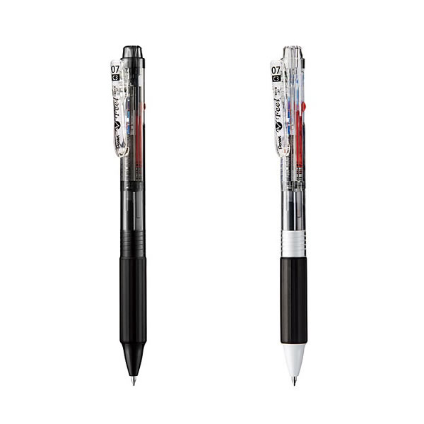 ぺんてる／ビクーニャEX 多機能ペン 0.7mmボールペン2色＋シャープペンシル0.5mm（BXW1375）なめらかな書き味と上質なデザイン！ VICUNA Pentel ぶんぐる