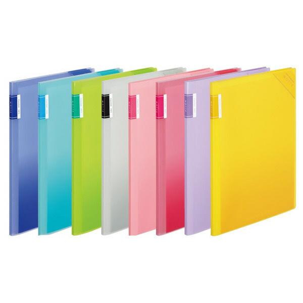 楽天市場】コクヨ / クリヤーホルダーブック モッテ 固定式 A4