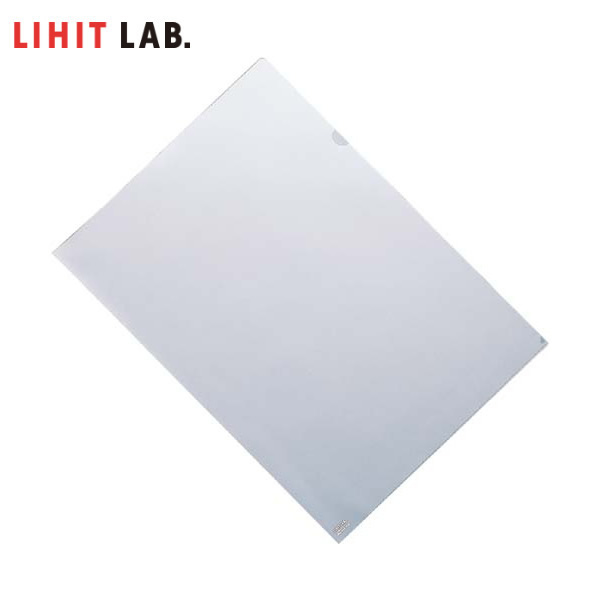 リヒトラブ(LIHIT LAB.) クリヤーホルダー A4 乳白（ホワイト） G6051