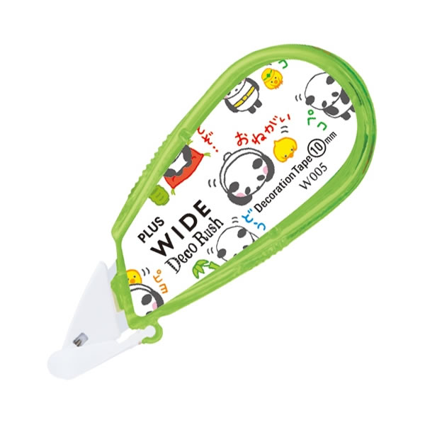 楽天市場 全15柄 プラス ワイドデコラッシュ Dc 070 5 49 135 依頼パンダ 10mm幅 3m キモチつたわる メッセージデコ デコレーションテープ Wide Deco Rush Plus ぶんぐる