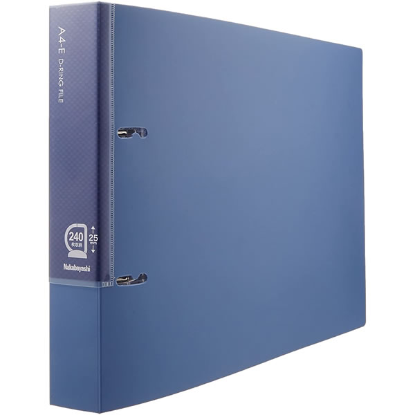 楽天市場】ナカバヤシ／Dリングファイル B4 E型 ブルー (RF1122B-N