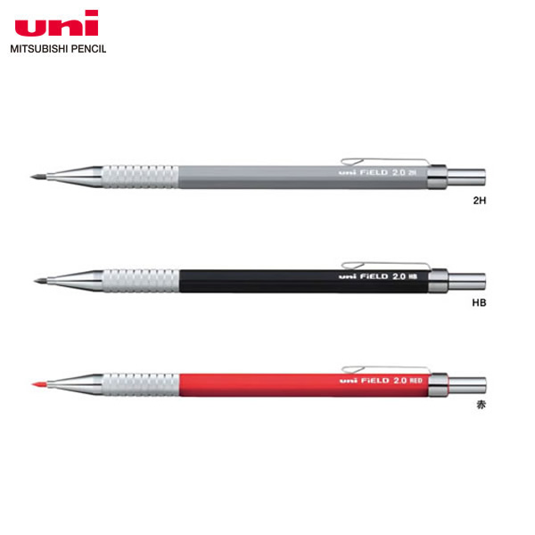 まとめ）三菱鉛筆 ユニホルダー用替芯 ULN.15 赤 6本 - 筆記具