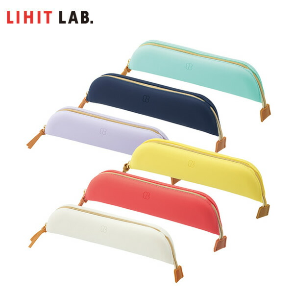 （まとめ）リヒトラブ ALTNA トレーペンケースLサイズ ネイビー A-7762-11 1個〔×5セット〕 全3色リヒトラブ／ALTNA トレーペンケース Ｌサイズ (A