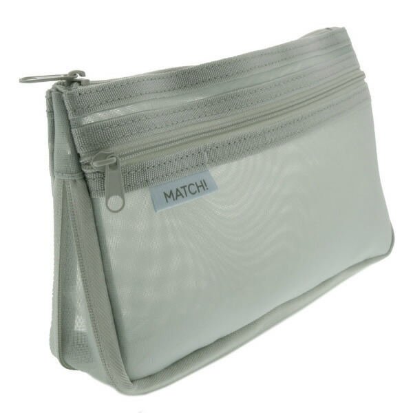 【楽天市場】【全6色】サンスター文具／メッシュケース MATCH（S21327/S21328）スリムモードと大容量モードでシーンによって