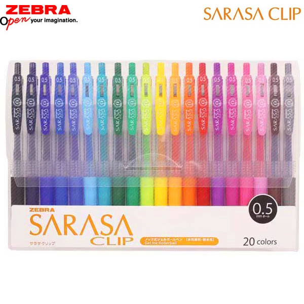 楽天市場】【8色セット】ゼブラ／サラサクリップ0.5（ミルクカラー