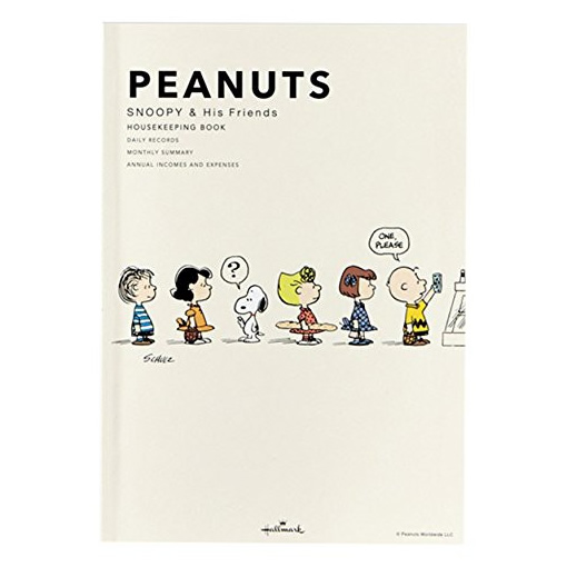 楽天市場 A5サイズ 日本ホールマーク 簡単スッキリ家計簿 Peanuts スヌーピー行列 Efk 711 160 シンプルで機能性も良い 可愛い デザインの家計簿 日付なしタイプ Hallmark ぶんぐる