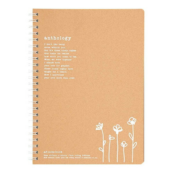 楽天市場 アピカ A5 リングノート Sw66w アンソロジー ホワイト ちょっと変わった かわいい表紙 Apica メモ帳 ぶんぐる