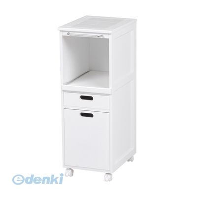 MW-6709WH 直送 代引不可・他メーカー同梱不可 キッチンワゴンMW6709WH|文具のブングット