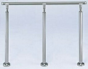 シロクマ AP-41U シルバー/HL アプローチ手すり【U】 AP41Uシルバー/HL|文具のブングット